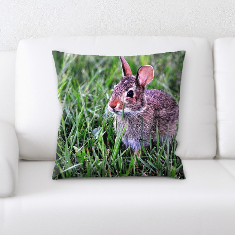 Coussin en lapin