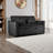 3-in-1 Convertible Sofa Bed With Reclining Backrest, Pull-out Couch With Pillows-1790553595