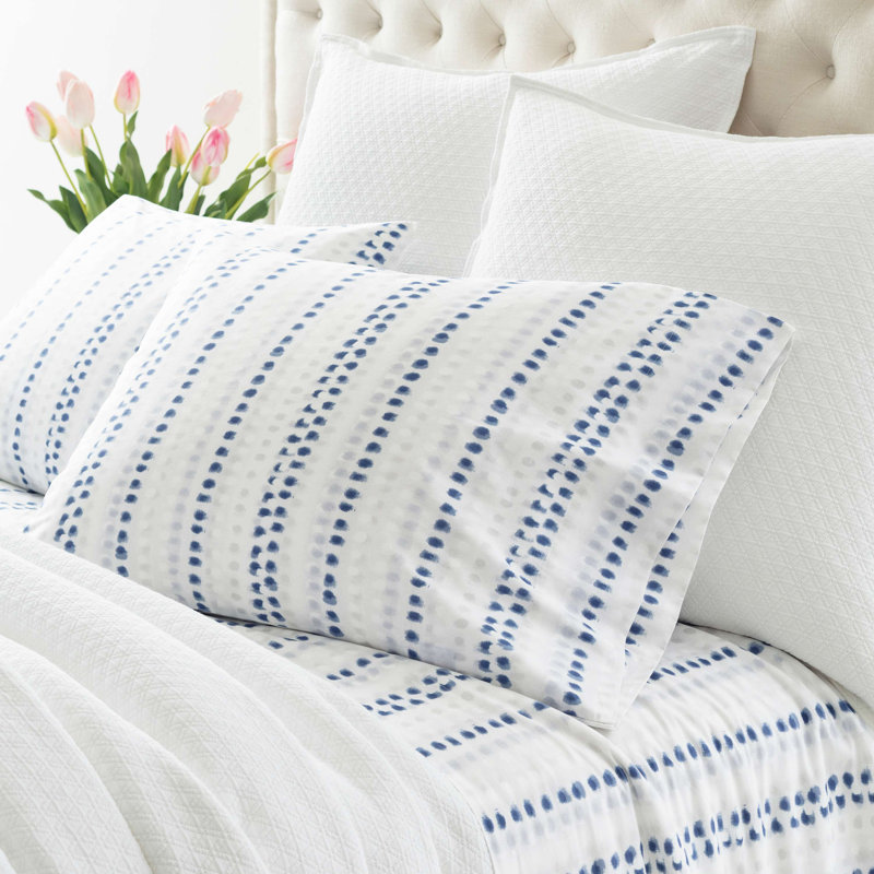 Ink Dots Sheet Set, Queen Sheet Set+Fitted Sheet+2 Pillowcases