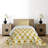 Flower Polyester Floral Coverlet