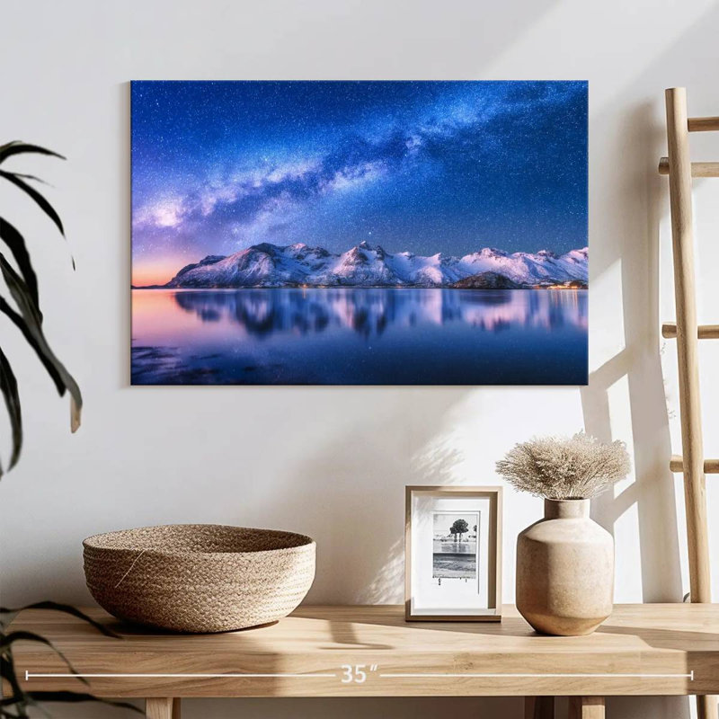 Oberle Milky Way Over Lofoten, 16" H x 24" W