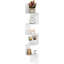 Tablette d'angle flottante 5 niveaux