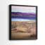 Moonrise, Namibie - reproduction encadrée de qualité supérieure - prête à être accrochée - aucun clou requis - aucun clou requis-1007327970-1007327962