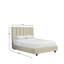 Lit plateforme tapissier capitonné avec rangement Woolf-22805297-22805308