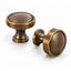 Alden – Round Domed Cabinet Knob in Antique Bronze