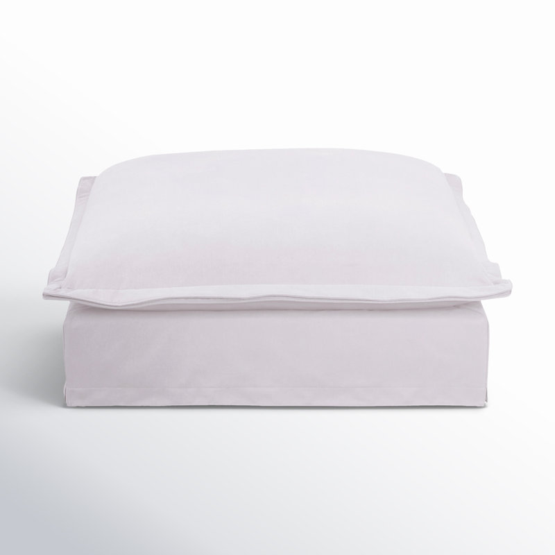 OLIVIA Ottoman, White Livesmart®