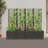 4PCS Plastic Plant Boxes With Trellis-1063690536