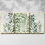 Forage Greens II, reproduction encadrée sur toile 3 pièces-1699749748-1699749745