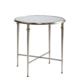 Barlow Glass Top End Table
