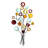 Lebensbaum Modern Plants & Flowers Wall Decor on Metal