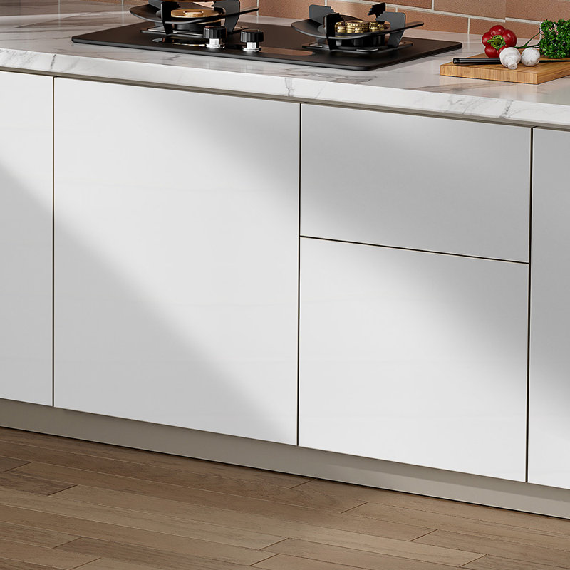 3m x 61cm Wallpaper Tile, Light Grey