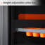 Armoire porte-outils Cat40 / Bt40, capuchon 120, tube carré en acier laminé à froid, convient aux entrepôts, capacité de rangement, grande usine