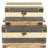 2 Piece Wooden Decorative Box Set