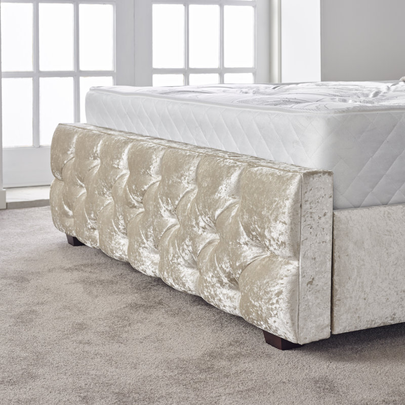 Ronnie Upholstered UK Small Double - DE 120 X 190 Cm Bed, Single (3')