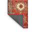 Tapis traditionnel rouge / beige Fusaro-1186667822