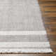 Bretson Striped Handmade Flatweave Recycled P.E.T. Area Rug in Taupe/Beige