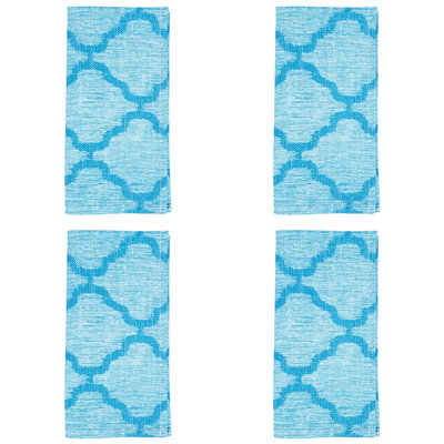 Marrakesh Collection Polyester Geometric Square Napkin