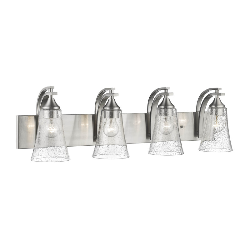 Wilma 4 - Light Dimmable Vanity Light, Satin Nickel