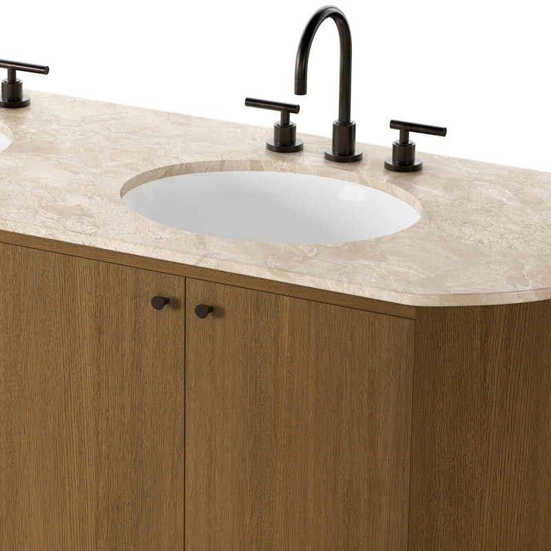 Dean Single Vanity-Washed Natural, 72"