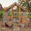 Grand poulailler extérieur en bois 110 po-1458165273