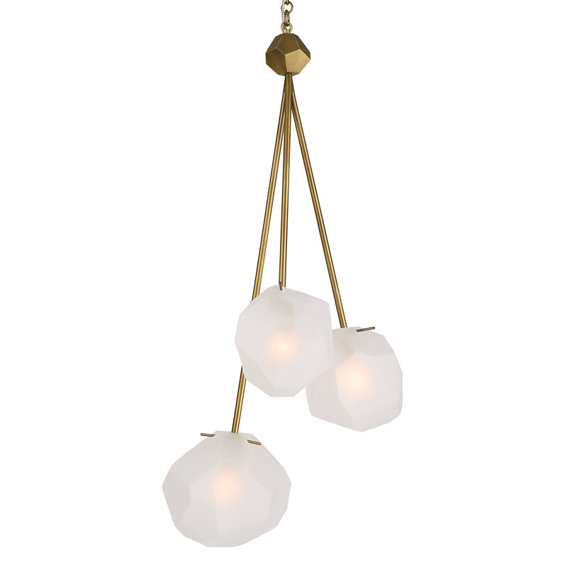 Alapha 3 - Light Geometric Chandelier