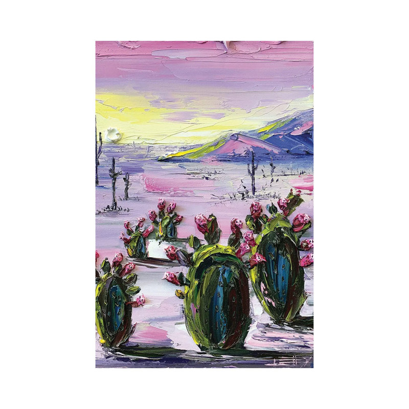Desert Desire by Lisa Elley - Wrapped Canvas Gallery-Wrapped Canvas Giclée, 20.32 cm H x 30.48 cm W
