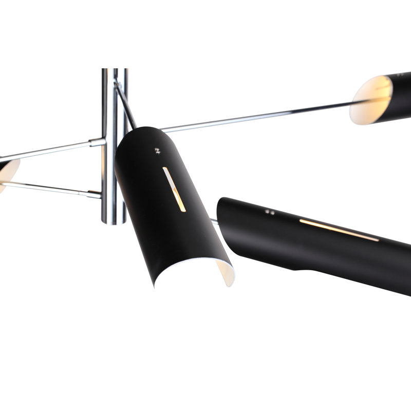 Askersund 6 - Light Sputnik Modern Linear Chandelier