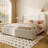 Louie Elegant Upholstered Bed With Tall Headboard-1116994589