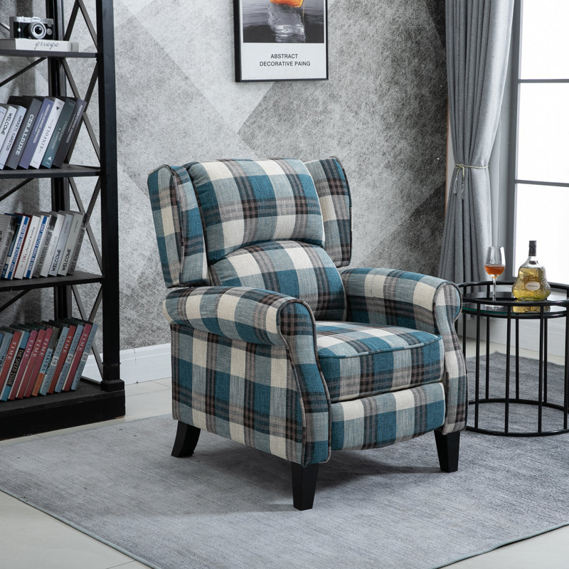 Alba 81cm Wide Standard Recliner, Blue