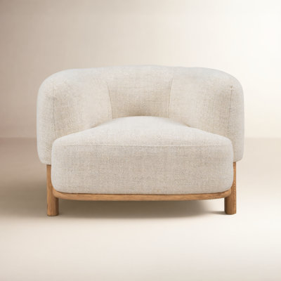Moris Upholstered Barrel Chair