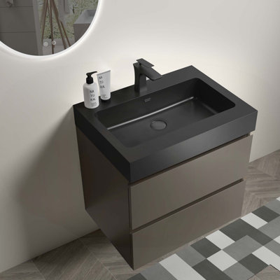 Modern Bathroom Vanity with Advanced Features and Ample Storage