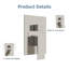 Pressure-Balanced Complete Shower System with Rough in-Valve-92396461