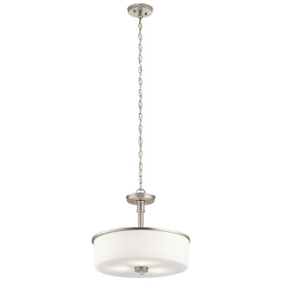 Joelson 3 - Light Dimmable Drum Chandelier