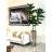 Fiddle 96'' Faux Fiddle Leaf Fig Tree in Metal Planter-98582417-98582416