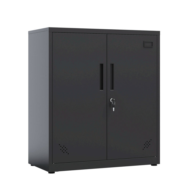 Buffet de 31,4 po Latwana, Noir