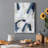 Indigo Imprint II - Wrapped Canvas Print-509505286