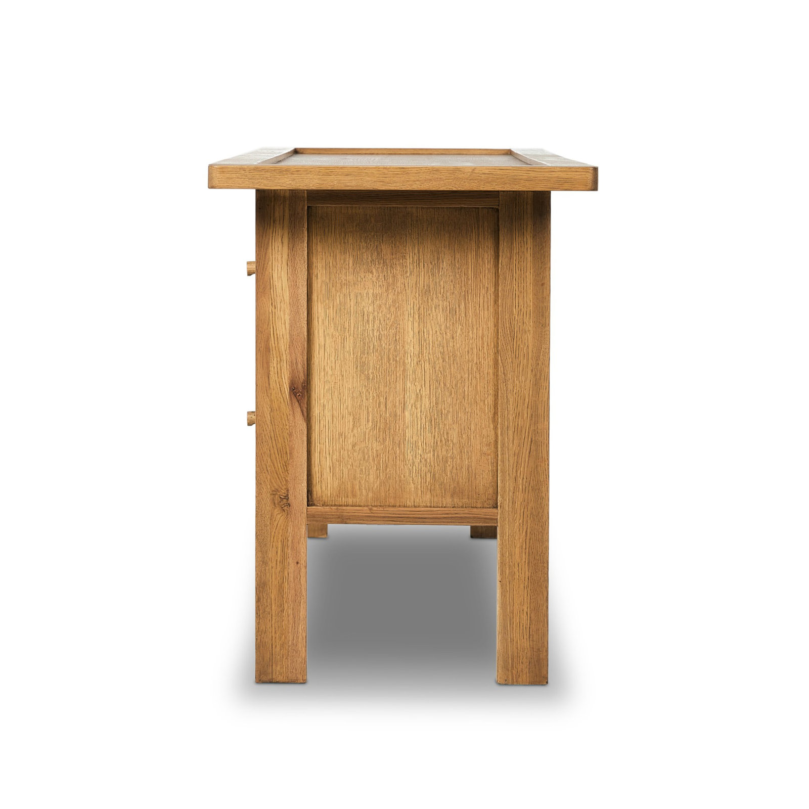 Edgerton 92" Oak TV Stand