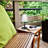 Hanselka Table Lamp - 2.5W - Matte Black Finish - White Shade - Color Changing Bulb