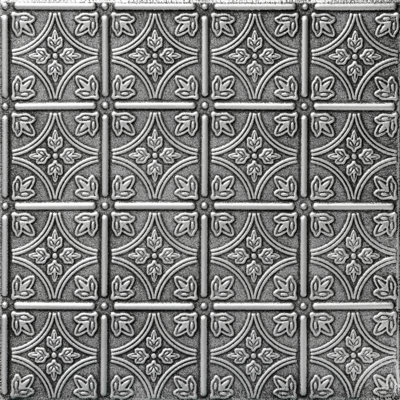Tuile de plafond en polystyrène collé 1,64 pi x 1,64 pi Emma's Flowers