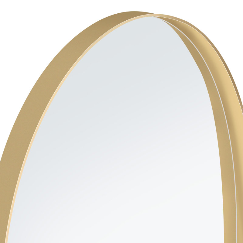 21'' W 34'' H Recessed Medicine Cabinet, Gold