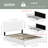 3-Piece Bedroom Sets, 4-Drawer LED Storage Bed+ 2 Nightstands with 3 Drawers Each&USB + Outlet Built-In-591375864-591375866