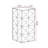 23.62"Height Three-dimensional Embossed Pattern Design Retro Side Table Retro Furniture-1551296794