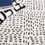Megnan Area Rug In Ivory & Black-150641426
