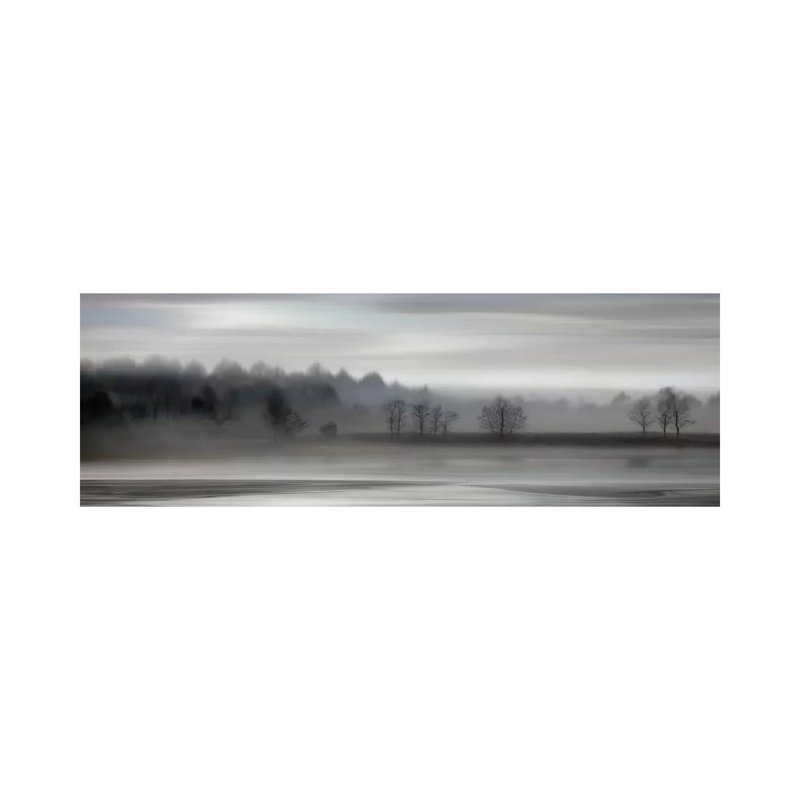 Rising by Madeline Clark - Wrapped Canvas Panoramic Painting, 30.48 cm H x 91.44 cm W x 1.91 cm D