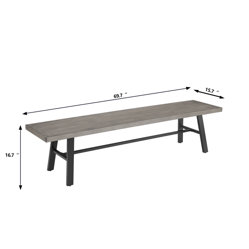 Banc d'extérieur bourgault