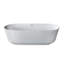 Baignoire de trempage autoportante 71 po. X 32 po. Badi