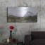 «Many Glacier Landscape» par Lori Deiter, art mural en métal, 48 po x 24 po