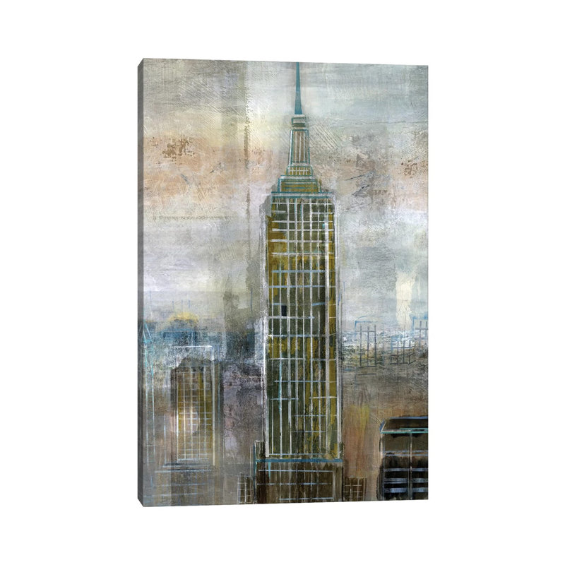 Empire City by Nan - Print on Canvas, Wrapped Canvas, 66.04 cm H x 45.72 cm W x 3.175 cm D