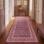 Tapis Norwood traditionnel à motif floral intégral or rose gris ivoire, lavable en machine, antidérapant, à poils courts, pour intérieur et extérieur, adapté aux animaux domestiques, idéal pour le salon, la chambre, la salle à manger, l'entrée, le corridor ou le bureau.-1924674885