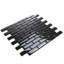 11.9"X 11.9" Polished Glass Brick Tile-61386120
